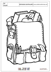 Okul boyama sayfaları